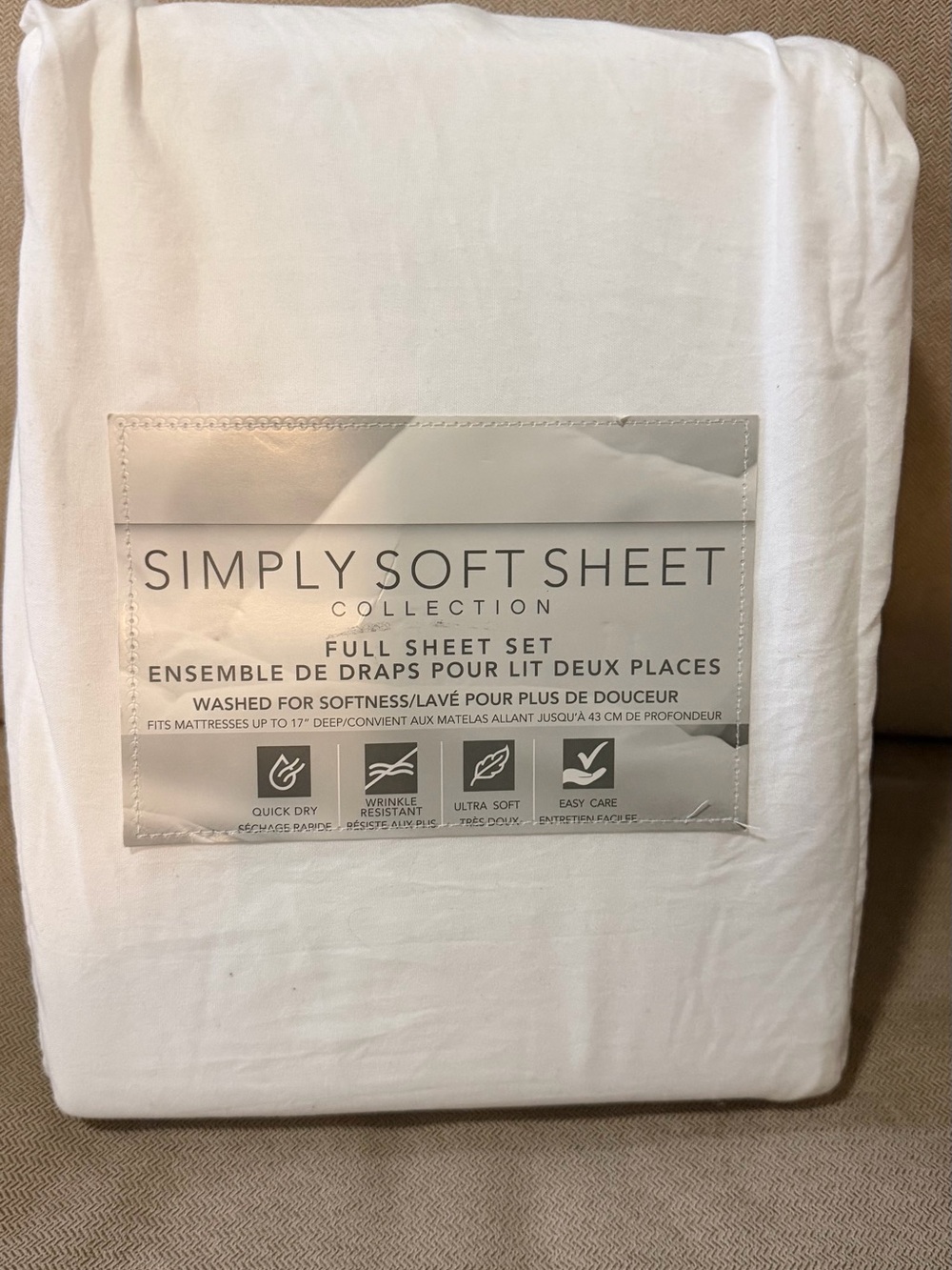 Full Sheet Set - White